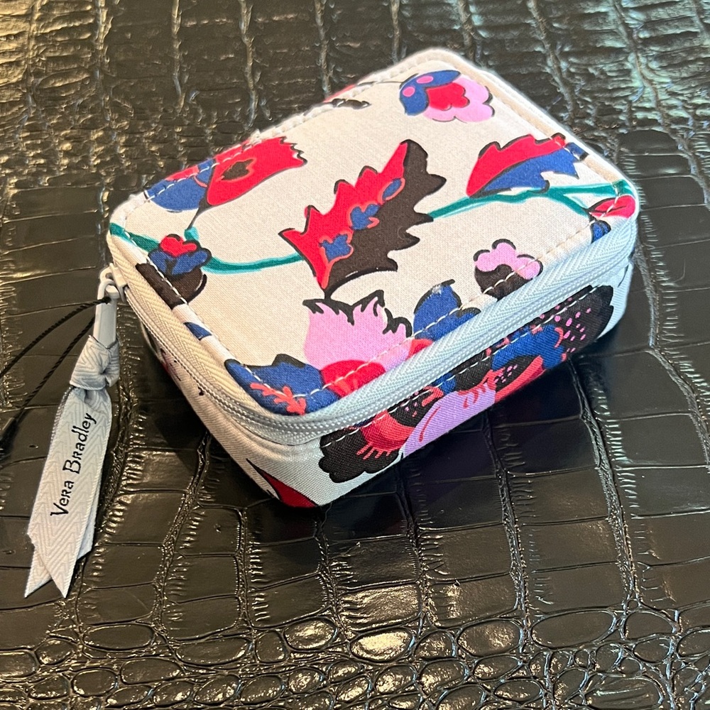 Vera Bradley Colorful Floral pill case